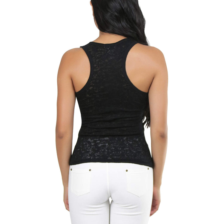 Women's Burnout Tank Top