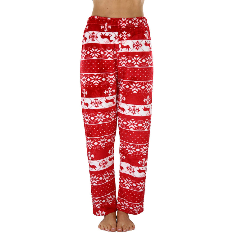 Women's Poly Fabric Ankle Length Pajama Bottoms