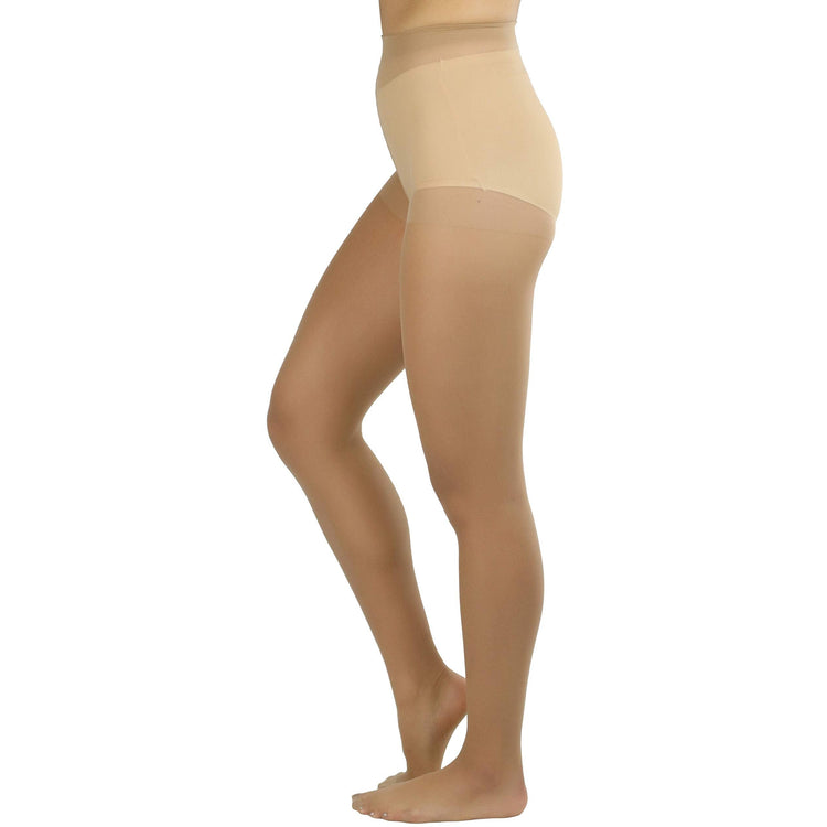 Women's Pack of 6 Plain Full Length Pantyhose