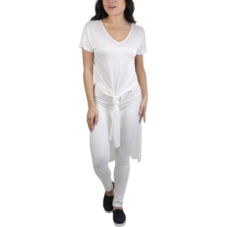 Women's Longline High-Slit Top