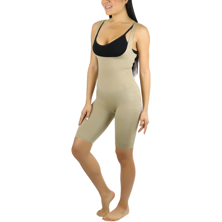 ToBeInStyle Women's Under Bust Body Shaper w/ Butt Lift Control Design