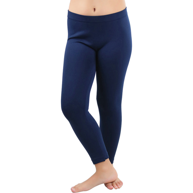 Girl’s Fun Seamless Poly Blend Lightweight Opaque Capri Tights