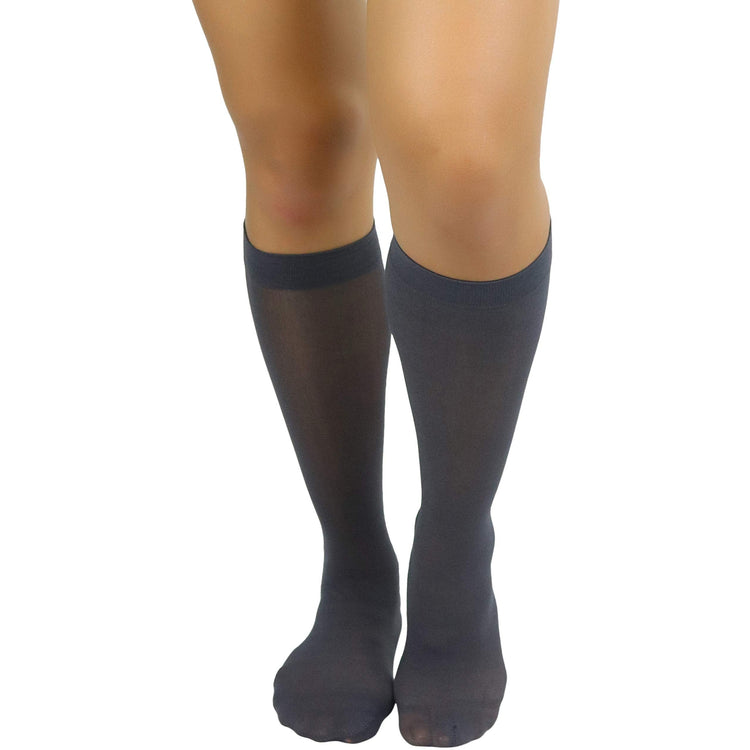 Womens Pack of 6 Knee High Trouser Professional Socks