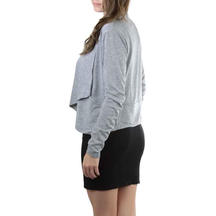 Women's Draped Front Cardigan