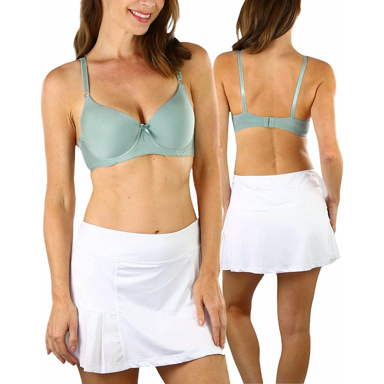 ToBeInStyle Women's Pack of 6 Classic Smooth Silhouette Bras