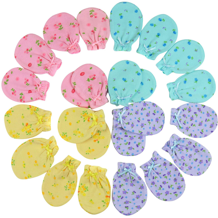 Newborn Baby Comfy Cotton Mitten Gloves