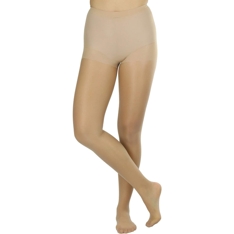 Women's Control Top Sheer Full Footed Panty Hose Hosiery Stockings