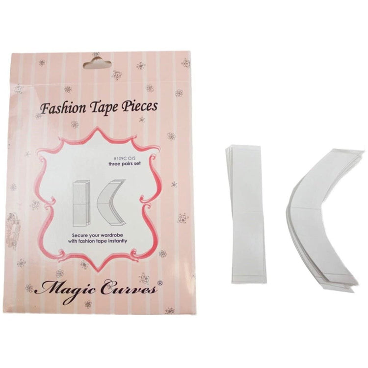 Women's 3 Pairs of Disposable Double-Sided Invisible Adhesive Beauty Tape