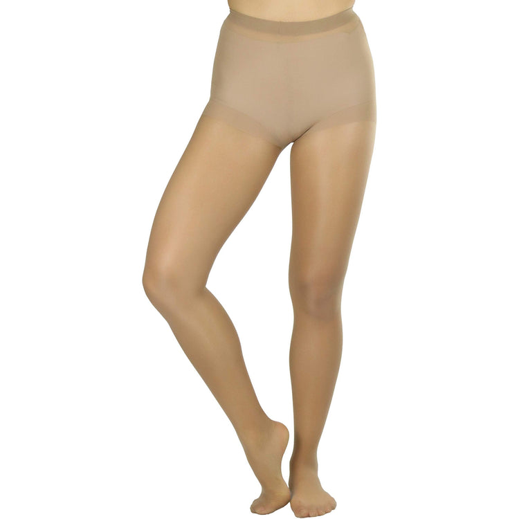 Women's Control Top Sheer Full Footed Panty Hose Hosiery Stockings