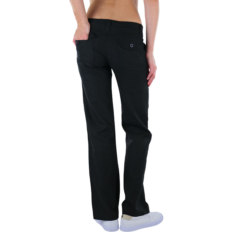 Women's Comfy Casual Rayon Blend Pants with Drawstring Waist
