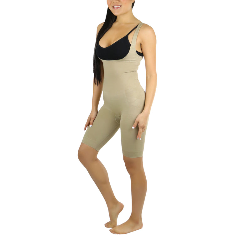 ToBeInStyle Women's Under Bust Body Shaper w/ Butt Lift Control Design