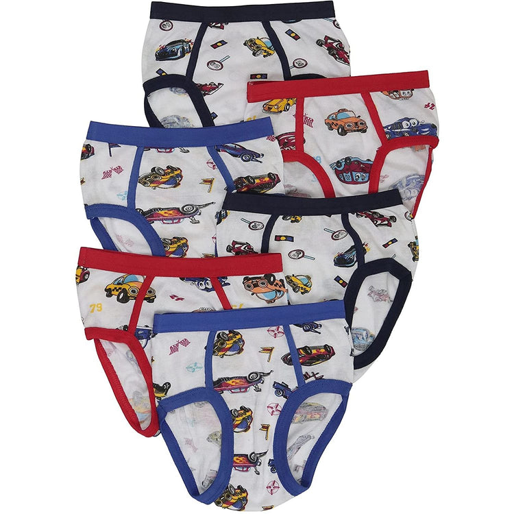 Boy's Pack of 6 Cool Graphic Briefs