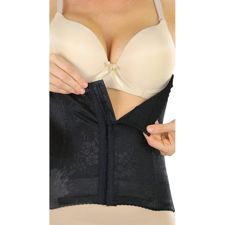 Women's Subtle Floral Patterned Waist Cincher