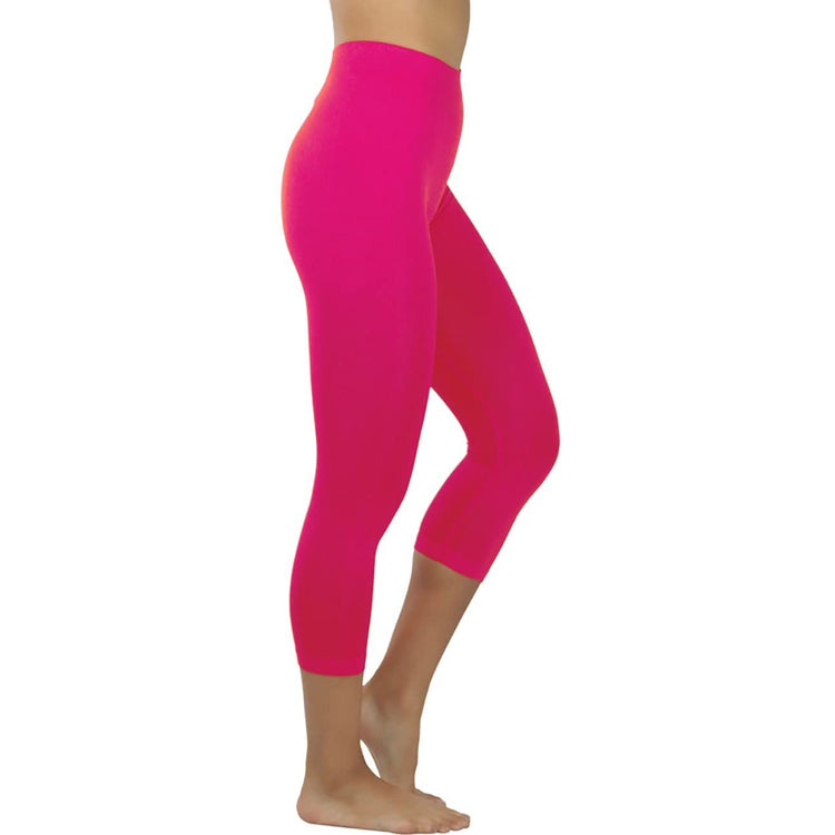 Women’s Capri Length Seamless Lightweight Stretch Leggings