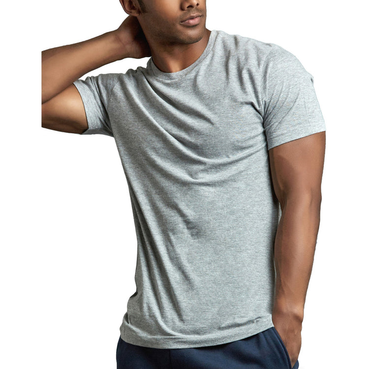 ToBeInStyle Men's Pack of Cotton Short Sleeve Crew Neck Tees