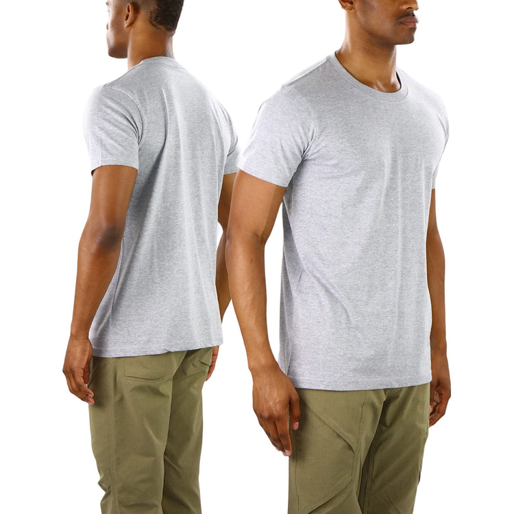 Men's Plain Crew Neck T-Shirt