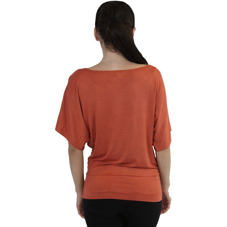 Women's Oversized Off The Shoulder Dolman Blouse