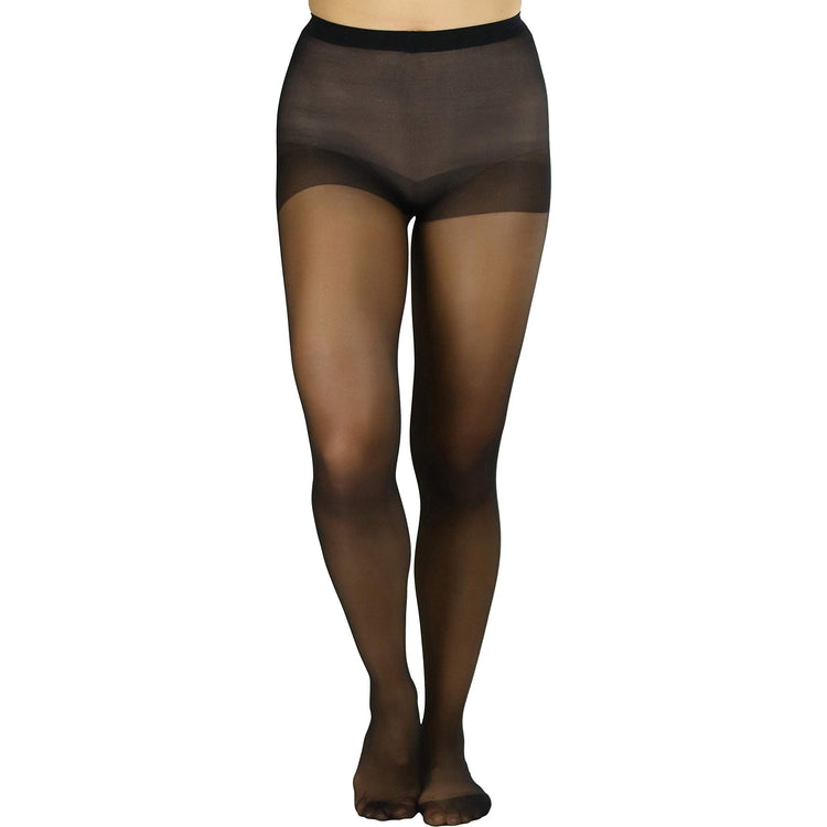 Women's Control Top Sheer Full Footed Panty Hose Hosiery Stockings
