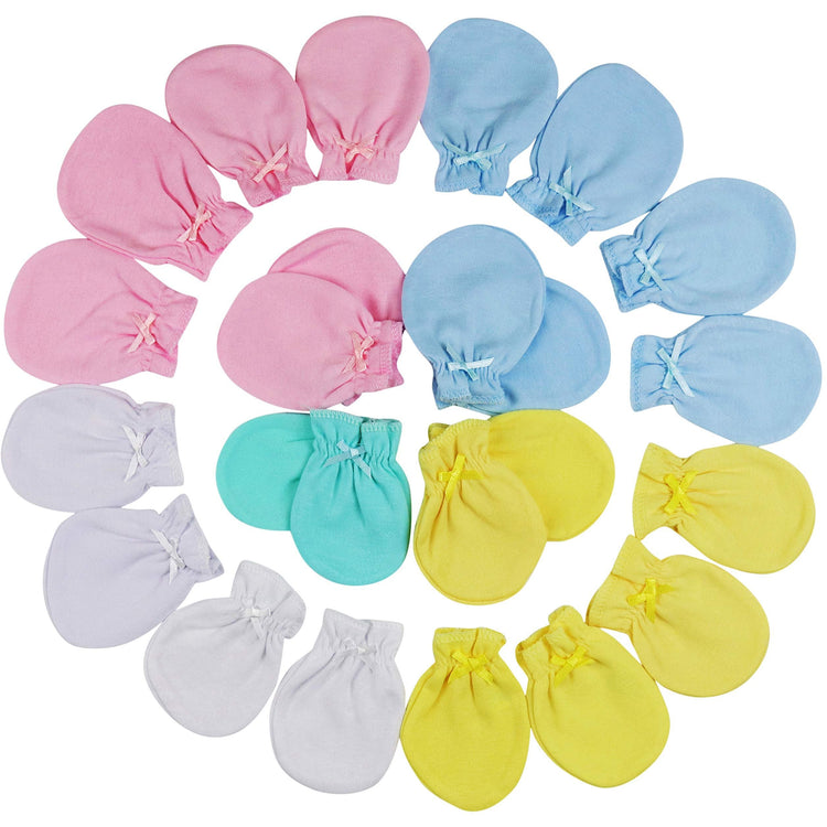 Newborn Baby Comfy Cotton Mitten Gloves
