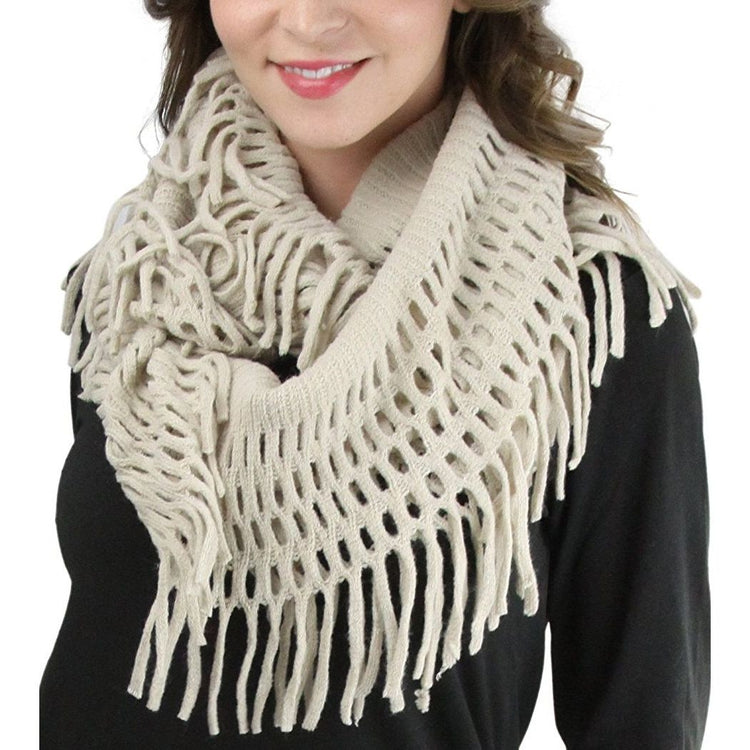 Women's Winter Super Warm Chunky Oversized Infinity Scarves