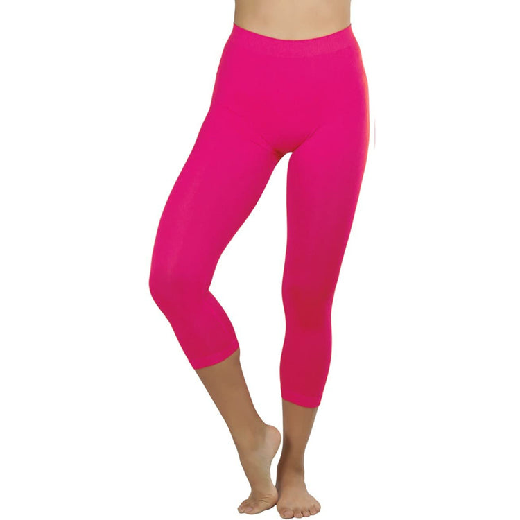 Women’s Capri Length Seamless Lightweight Stretch Leggings