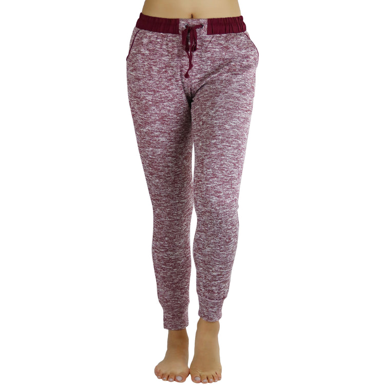 Women's Heathered French Terry Jogger Pants