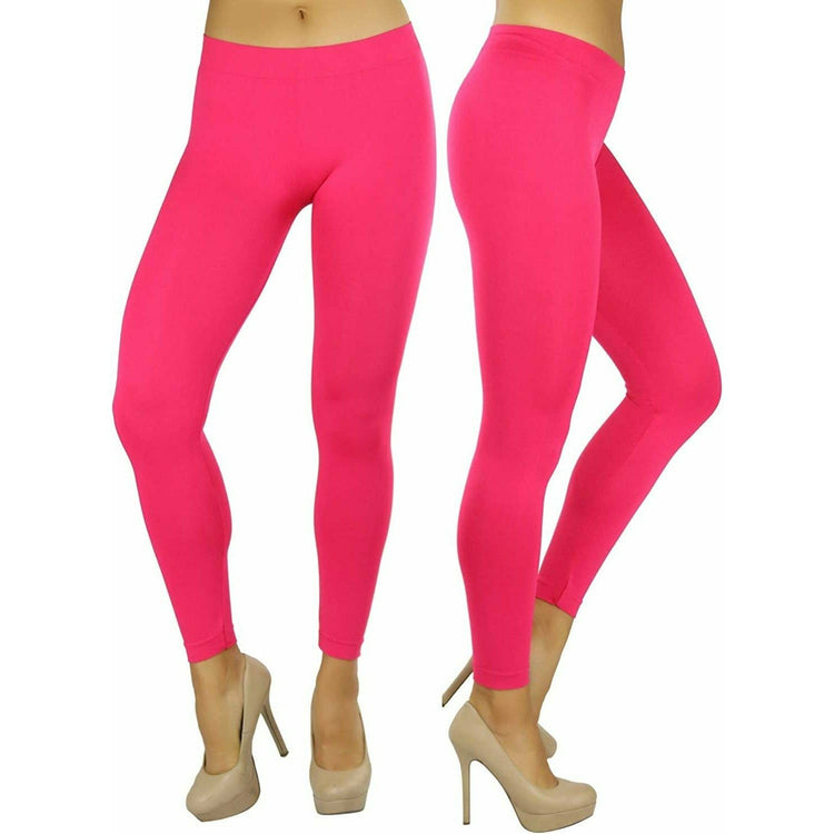 Women's Footless Elastic Stretch Leggings