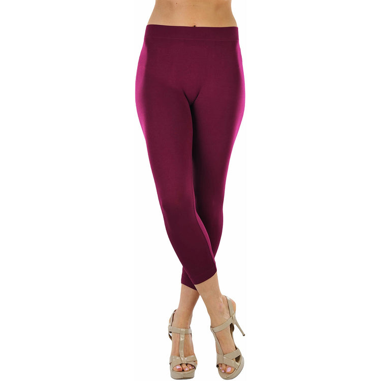 Women's Footless Elastic Stretch Leggings