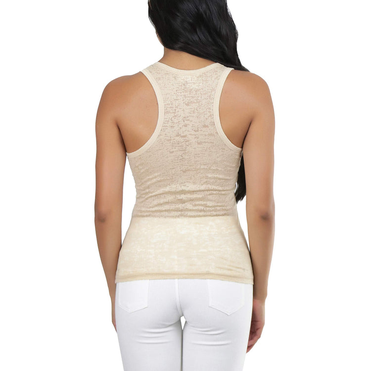Women's Burnout Tank Top