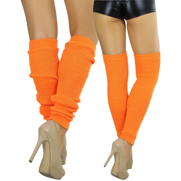 Women's Long Thigh High Separated Leg Warmers
