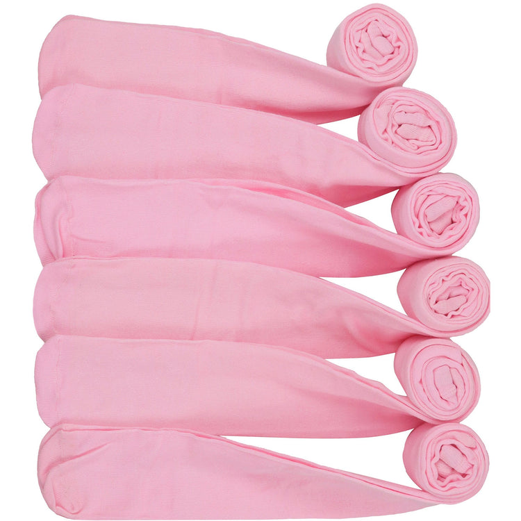 Girl’s Pack of 6 Classic Pull-On Assorted Warm Winter Tights