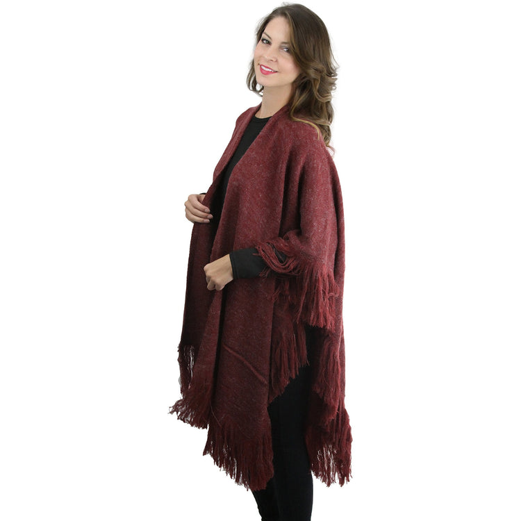 Women's Drape Ruana Without Armholes