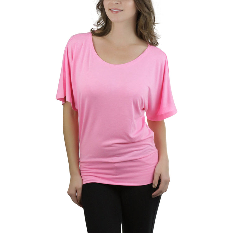 Women's Oversized Off The Shoulder Dolman Blouse