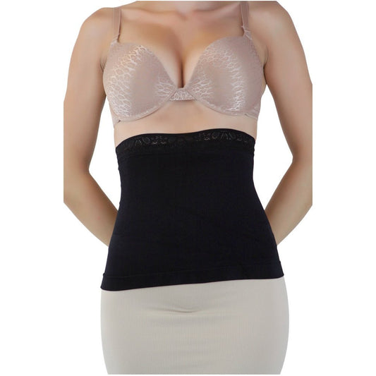 Women's Nylon-Spandex Blend Tube Shaper with Lace Top Band