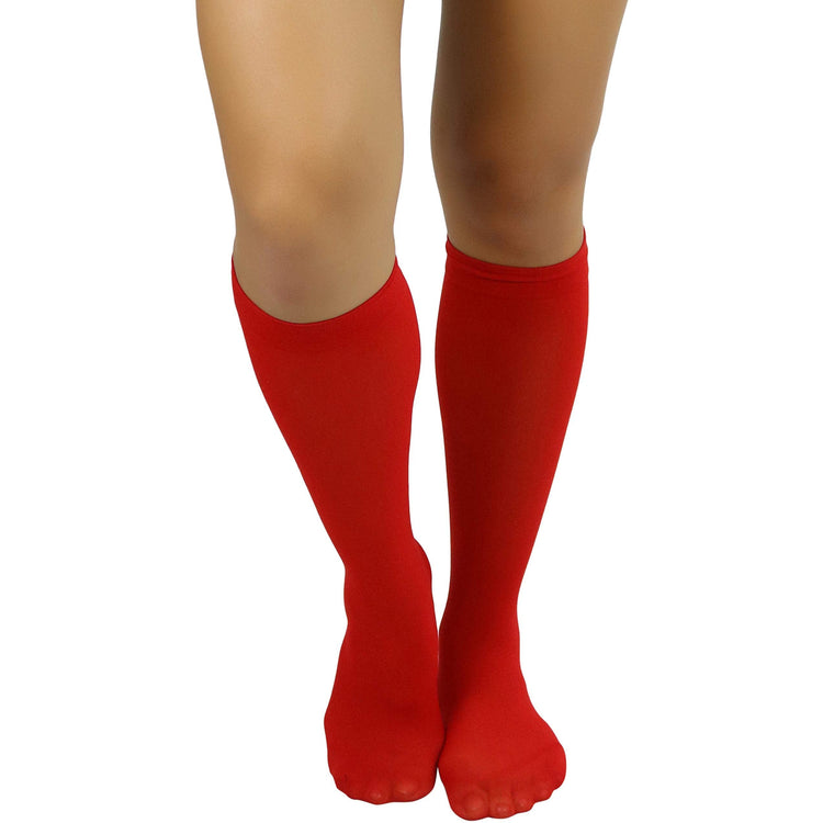 Womens Pack of 6 Knee High Trouser Professional Socks