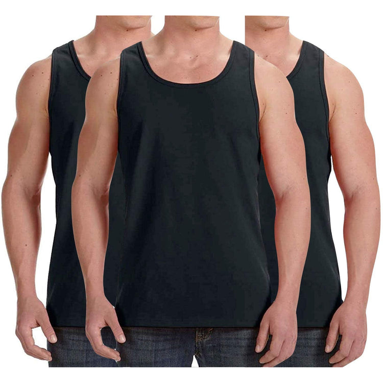 Men's Pack of 3 Muscle Tank Tops