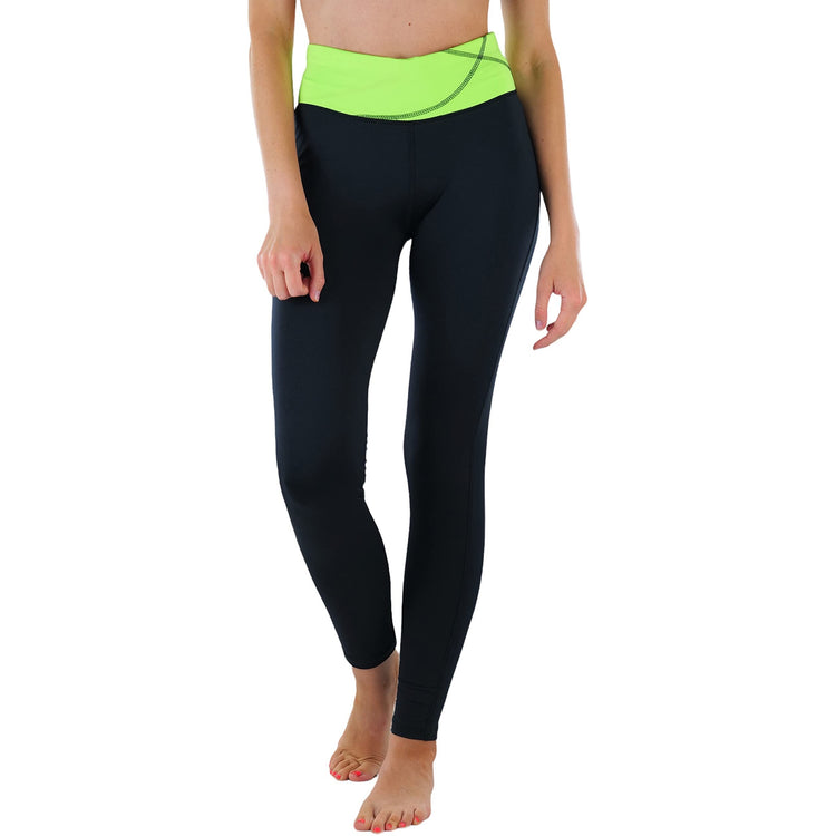Women's Skinny Ankle Length Polyester Blend Exercise Pants Gymwear