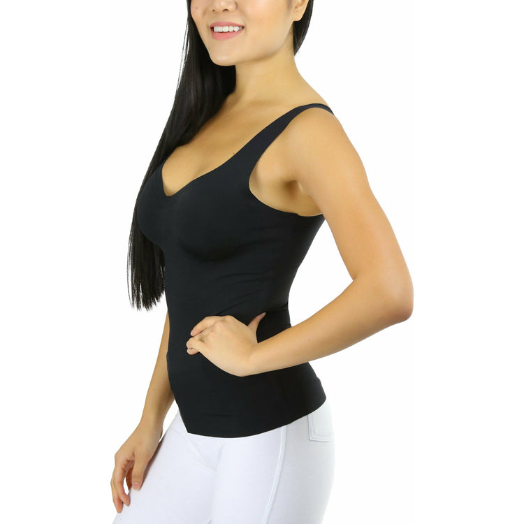 Women's Seamless Torso Shaping V-Neck Shapewear Camisole