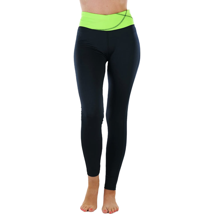 Women's Skinny Ankle Length Polyester Blend Exercise Pants Gymwear
