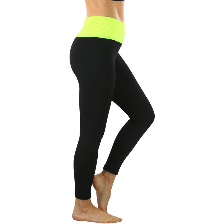Women's High Waist Fleece Lined Ankle Length Leggings