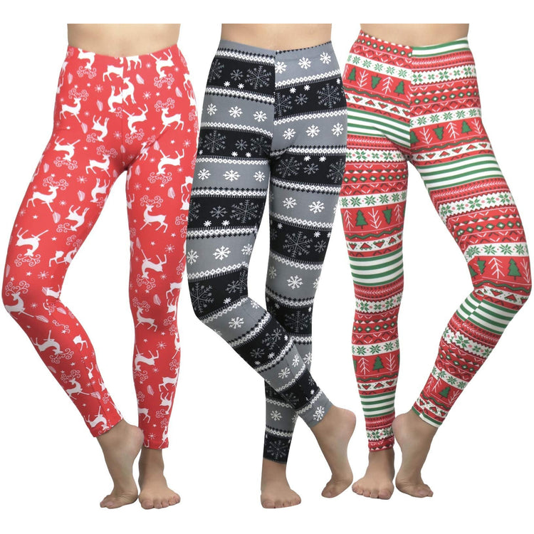Women's Luxuriant Solid Velour Brushed Ankle Leggings