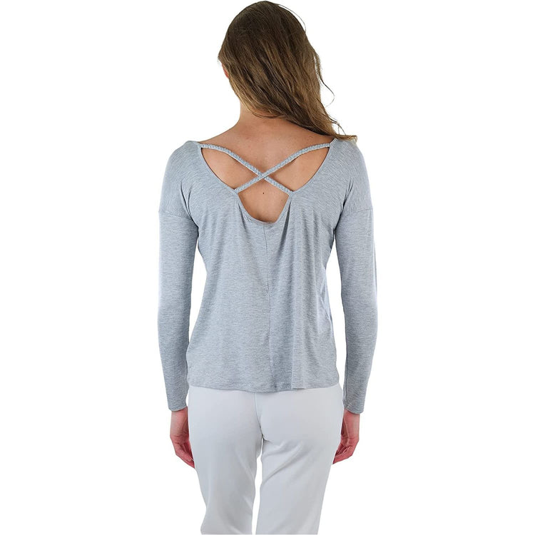 ToBeInStyle Women's Long Sleeve Round Crew Neck T-Shirt