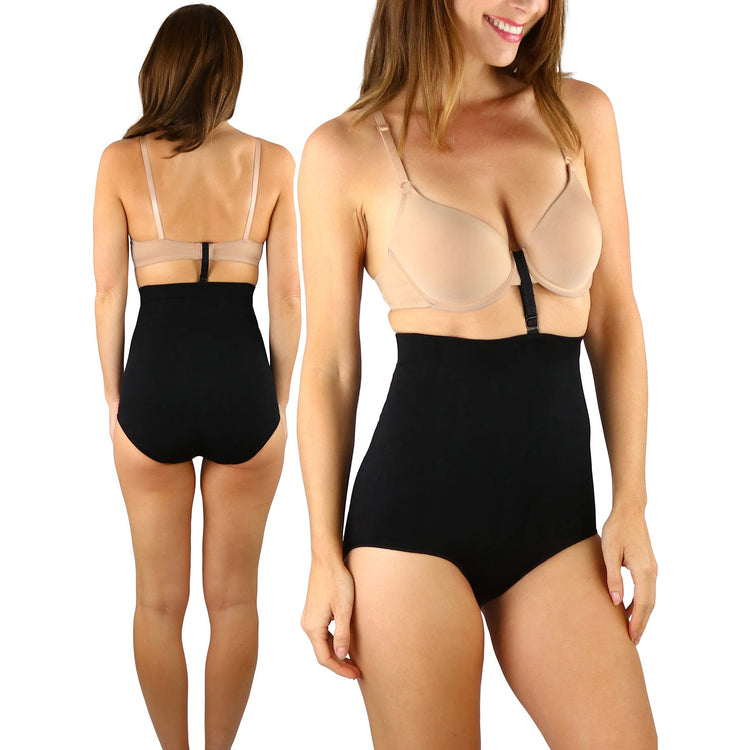 Women's High-Waisted Bikini Brief Shaper