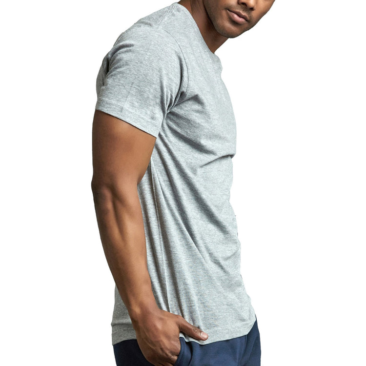 ToBeInStyle Men's Pack of Cotton Short Sleeve Crew Neck Tees
