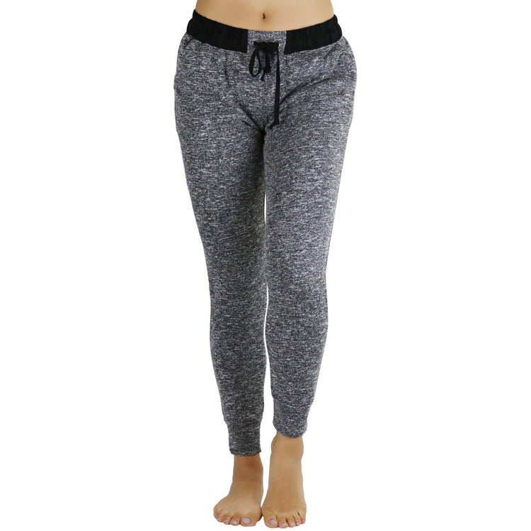 Women's Heathered French Terry Jogger Pants