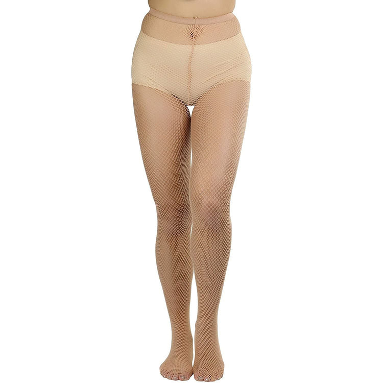 ToBeInStyle Womens Pack of 6 Vibrant Color Nylon Fishnet Pantyhose