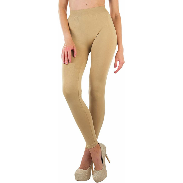 ToBeInStyle Women's Footless Elastic Stretch Leggings