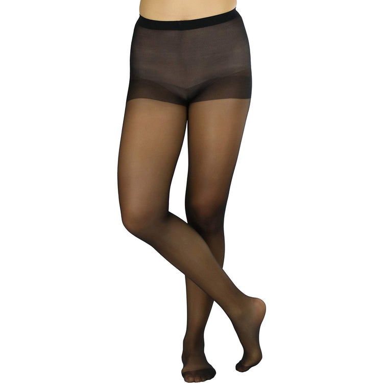 Women's Control Top Sheer Full Footed Panty Hose Hosiery Stockings