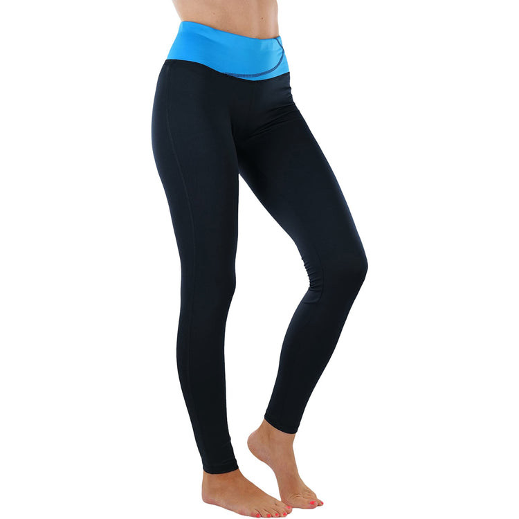 Women's Skinny Ankle Length Polyester Blend Exercise Pants Gymwear