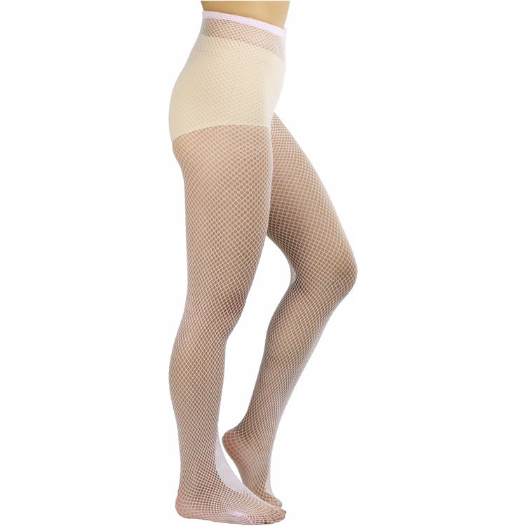 ToBeInStyle Womens Pack of 6 Vibrant Color Nylon Fishnet Pantyhose